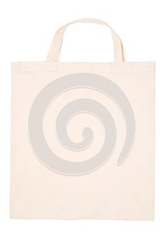 Tote bag on white