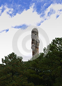 Totem in ganhaizi scenic spot