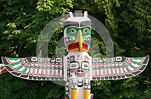 Totem pole photo