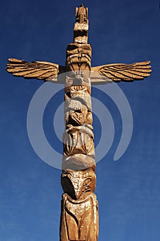 Totem pole photo