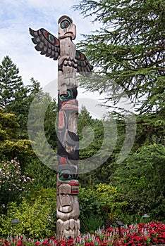 Totem Pole British Columbia Canada