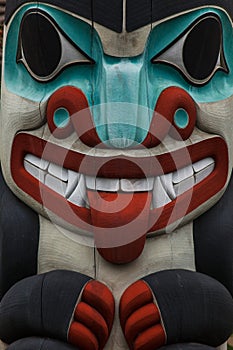 Totem pole at North America