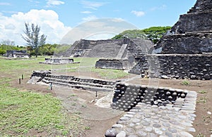 The Totonac ruins of Cempoala, Veracruz, Mexico, once visited by Hernan Cortes