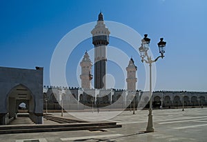 Touba Mosque, center Mouridism Cheikh Amadou Bamba burial place, Senegal photo