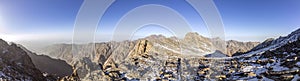 Toubkal national park, the peak whit 4,167m is the highest in the Atlas mountains and North Africa