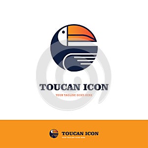 Toucan round logo photo