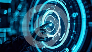 Touch-based digital control panel