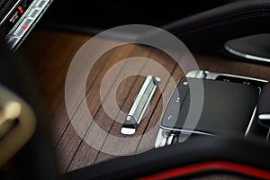 Touch control panel for multimedia system in a modern car