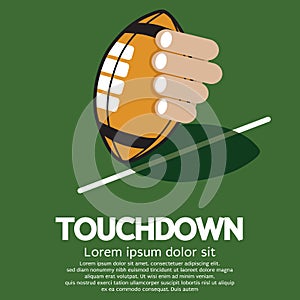 Touch Down American Football