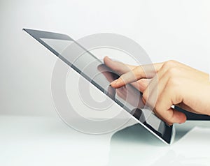 Touch pad in hand
