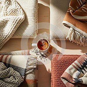 A touch of rustic elegance. The overall arrangement suggests a