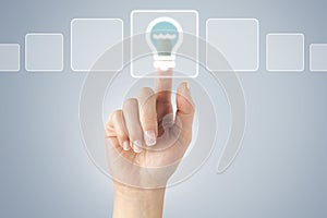 Touch screen concept