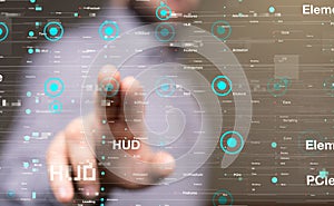 A Touch screen technology. Future modern touch screen technology