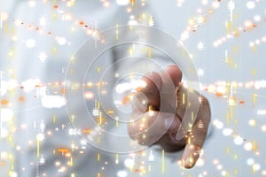 A Touch screen technology. Future modern touch screen technology