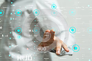 A Touch screen technology. Future modern touch screen technology