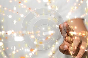 A Touch screen technology. Future modern touch screen technology