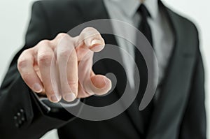 Touching virtual screen