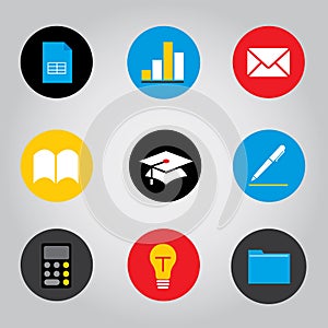 Touchscreen Smart Phone Mobile Application Button Icon Vector illustration.