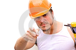 Tough Guy in a hard hat