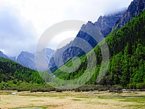 Tough mountains and forests photo