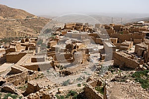 Toujane, Berber mountain village in southern Tunisia