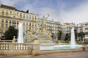 Toulon. Fountain Tambourine.