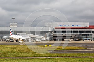 Toulouse Blagnac Airport Terminal TLS in France