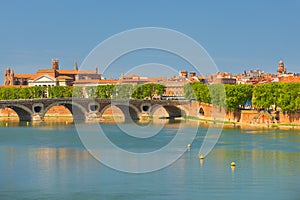 Toulouse at a summer day photo