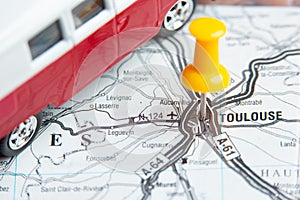 Toulouse Van travel