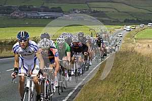 Tour of Britain Stage 2 Peloton