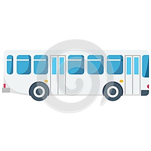 tour bus Color  Vector icon which is fully editable, you can modify it easily
