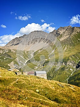 Tour de Mont Blanc hike Ruisseau des Tufs valley photo