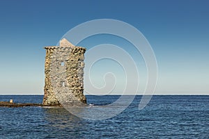 Tour de Santa Maria della Chiappella on Cap Corse in Corsica