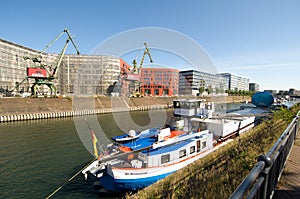 Tour der MS Wissenschaft - exhibition ship in Duisburg
