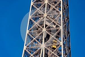 Tour Eiffel paris tower symbol close up detail