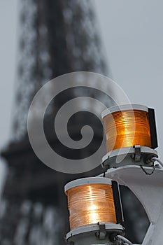 Tour eiffel view from bateau