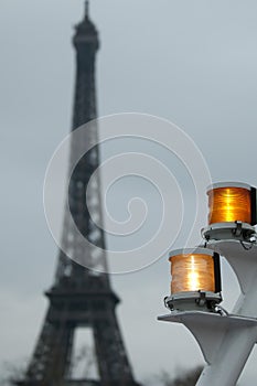 Tour eiffel view from bateau