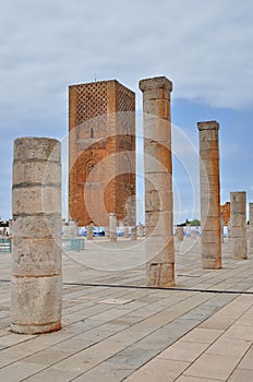 Tour Hassan tower in Rabat