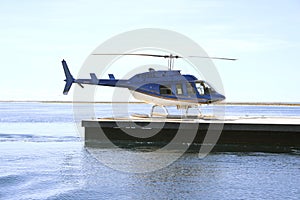 Tour helicopter, Great Barrier Reef