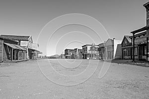 Old Wild West Town Movie Set in Arizona