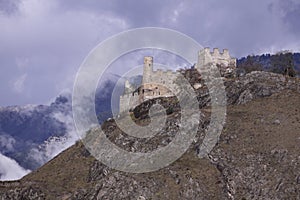 Tourbillon castle in Sion photo