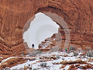 Touring Arches National Park in Winter