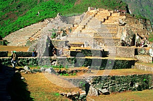 Touring Machu Picchu