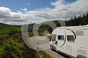 Touring Scotland in a Motorhome Campervan