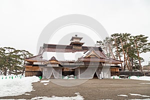 Tourism attraction former magistate office of Hakodate Japan For