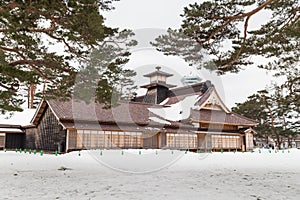 Tourism attraction former magistate office of Hakodate Japan For