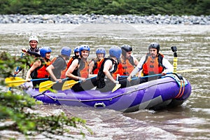 Tourism Attraction On Pastaza River