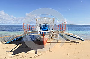 Tourism bangka boat Philippines