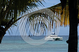 Tourism with catamaran in New Caledonia