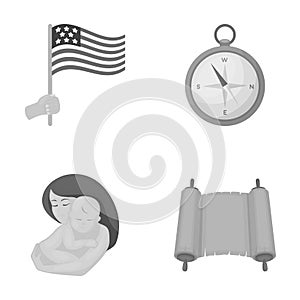 Tourism, health, history and other web icon in monochrome style. information, fabric, tree, icons in set collection.